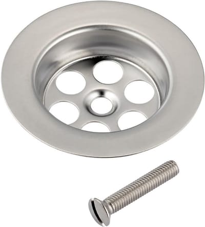 Keukenspoelfilter Afvoerzeefmand 1 1/2 Inch Inclusief RVS Schroef voor Spoelbak