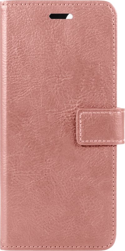 Hoesje Met Pasjeshouder - Geschikt voor Samsung Galaxy M22 - Luxe Bookcase Portemonee - Flip Case - Kunstleer Book Case - Flipcase - Book Cover - Walletcase - Portemonneehoes - Rosé goud