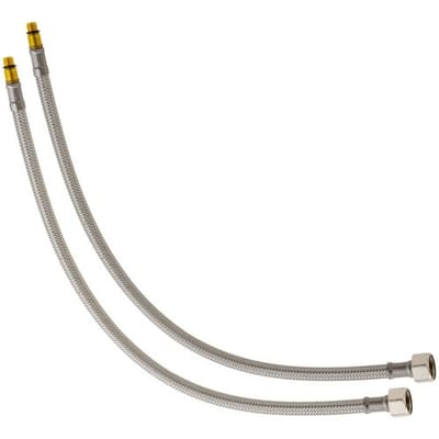 Kronenbach replacement flexible hoses 2.0 / M8x1 - F.3/8" 45 cm / set of 2 9000001
