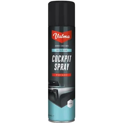 Valma Cockpitspray Hoogglans - Reiniging voor Auto Interieur – Stofafstotend - Geschikt voor Kunststof en Leer - 400ml