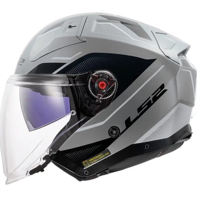 Jet motorhelm LS2 OF603 Infinity II Veyron
