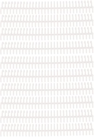 Dailygoods- Bindende Kam 22 Mm - 10 Stuks Set - Duurzaam PP-Materiaal - Slijtvast - Geschikt voor Kantoor/Klasgebruik - Handmatige Binding - Bladbinders