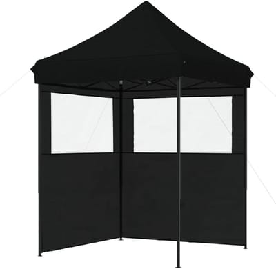 Pop-up Partytent - Opvouwbare Tent Evenementen - Feesten Organiseren - Stabiel Stalen Frame - 200 x 200 x 306 cm