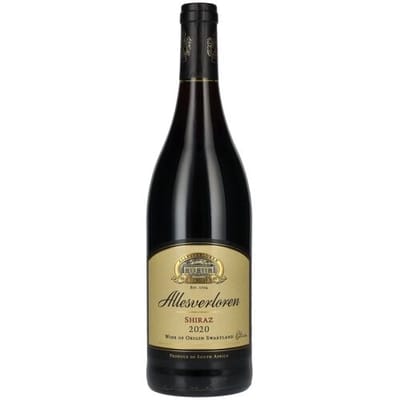 Verloren wijn Allesverloren Shiraz 2021 13,5% Vol. 0,75l