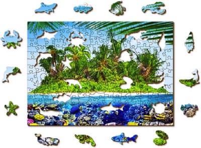 Wooden City Exotic Treasure Island (200)