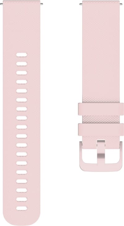 Siliconen bandje - geschikt voor Samsung Galaxy Watch 7 / Watch FE / Watch 6 / Watch 6 Classic / Watch 5 / Watch 5 Pro / Watch 4 / Watch 4 Classic / Watch 3 41 mm / Active / Active 2 / Watch 42 mm - roze