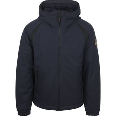 Napapijri Jas Softshell Lorze Navy - Maat M - Heren - Winterjassen