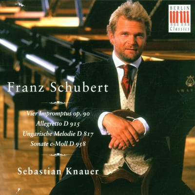 Sebastian Knauer - Schubert: Impromptus Op. 90, D 915, D 817, Sonate C-Moll D 958 (CD)
