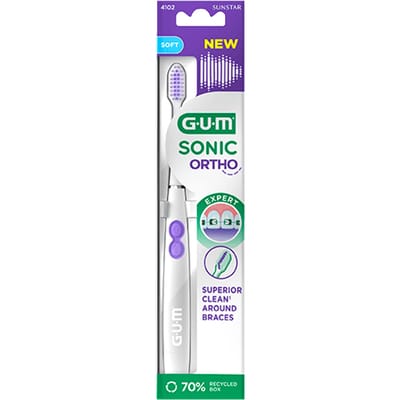 GUM Sonic Ortho - Elektrische Tandenborstel