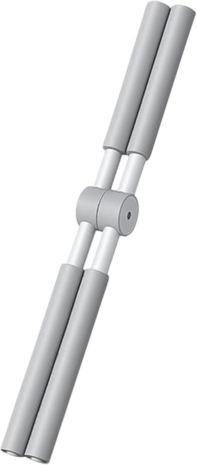 Yoga Stok - Rug Strekker - Houding Verbeteren - Verstelbaar Ontwerp - 59 cm Lengte - Grijs