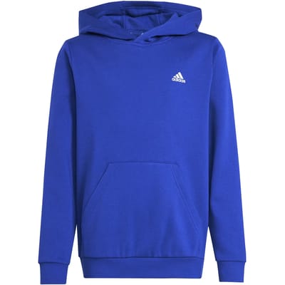 Adidas Essentials Small Logo Feel Cozy Fleece Hoodie Blauw 7-8 Years Kinderen