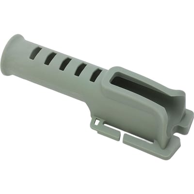 Ceinture porte-canne à pêche ABS Résistant à la corrosion Léger Portable Inséreur de canne à pêche vert d’armée
