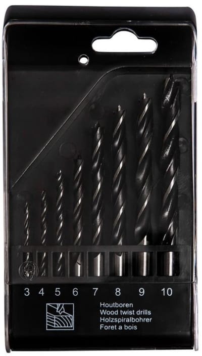 Radix - Uni Machinale Houtborenset - Kunststof - 3-4-5-6-7-8-9-10 mm (8-delig)