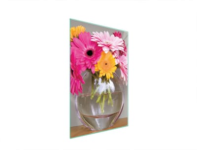 TMK ArtDeko Serie - Snijplank - Glas - 35x52 cm - Kleur Bloemen