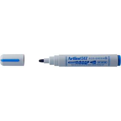 Whiteboardmarker Artline 517  Dry Safe Eco rond medium blauw