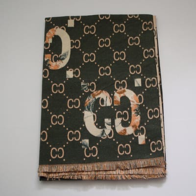 Bijoutheek Sjaal (Fashion) Mucci patroon (185cm x 65cm) Groen