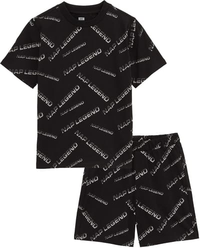 WE Fashion Jongens pyjama met print