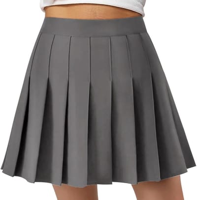 Dailygoods- Mini Rok Casual - Uitlopende Rok - Rekbare Rok - Vrouwen - Zacht Materiaal - 95% Polyester / 5% Spandex - Skaterrok