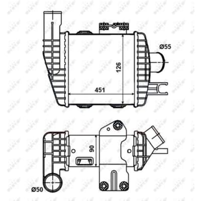Intercooler NRF 30371