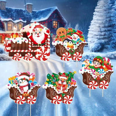 Equivera Kerstversiering Buiten - Kerstversiering - Kerst Versiering - Kerst Decoratie - Kerstdecoratie - Kerstdecoratie voor Buiten - Voor de Leukte Kerstviering!
