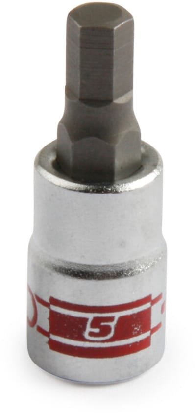 1/4'' Inbus Dop/bit zeskant metrisch