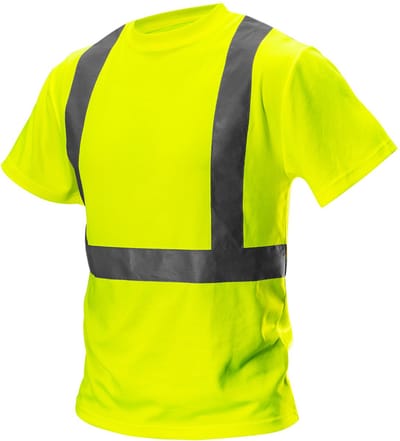 Neo Tools Hi-Vision T-Shirt Met H Balk Reflectie GEEL M Licht En Luchtig Materiaal ISO 13688:2013