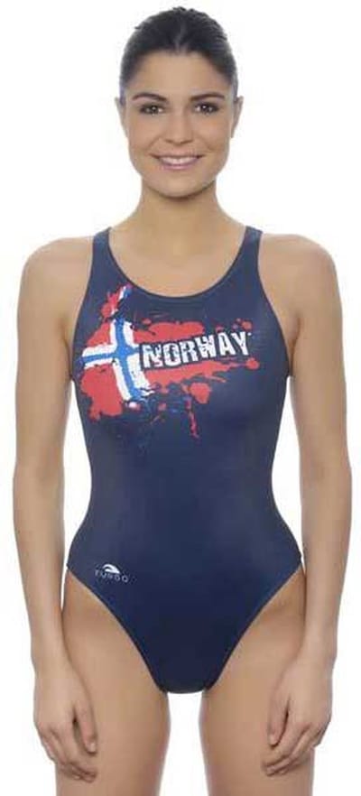 Turbo Norway 895701 Zwemkleding Blauw M Vrouw
