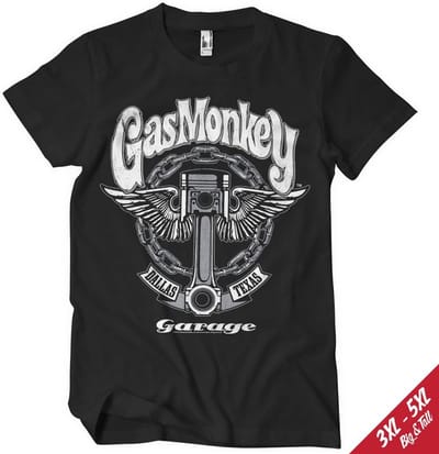 Gas Monkey Garage T-shirt Big Piston T-shirt GMG-1-GMG026-H93-12