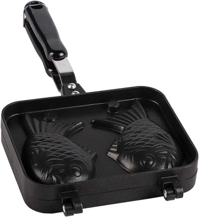 Wafelmaker Taiyaki - Visvorm - Dubbele pan voor desserts - Snel en eenvoudig thuis koken - ShopVlot