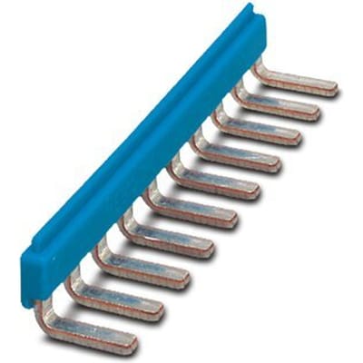 Phoenix Contact 10-Pool Invoegbrug 6.15mm Blauw - 2716680 [2 Stuks]
