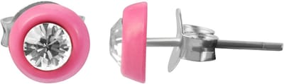 AKZENT Akzent kinder oorbel "Farbenfreunde Cleo" van 925 Sterlingzilver, kinder oorknopjes,