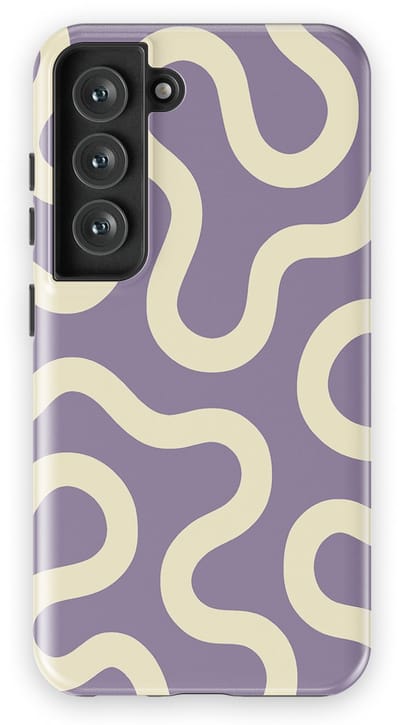 DripCase Motion Flow Tough Hoesje Samsung Galaxy S23 | Backcover met Mag | Trendy Design | Valbescherming | Pastel Path