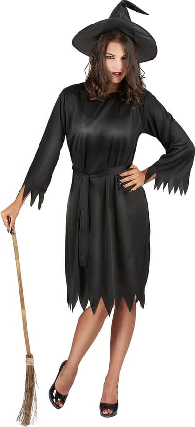 Heksen outfit voor vrouwen - Halloween verkleedkleding - One size (M/L)