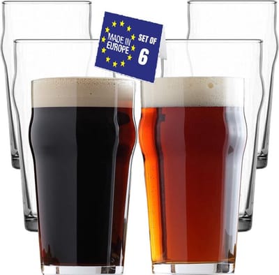 LAV Glazen set - Bierglas , Drinkglazen, Barglas - 570 ml - Set 12 stuks - 57cl