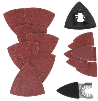 Dailygoody - Triangle Sandpaper - 82-delige Schuurset