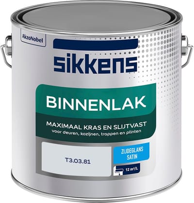 Sikkens - Binnenlak Zijdeglans - T3.03.81 - Mengverf - 2,5 L