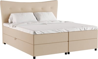 Tweepersoonsbed Nevada 180 x 200 cm tweepersoons met hoogwaardige Bonell-matras en topper