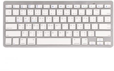 Allecto - Thaise Ultradun Draadloos Bluetooth Toetsenbord - 78 Toetsen Draagbaar Toetsenbord - Multifunctioneel en Lichtgewicht - Geschikt voor PC ...