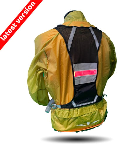 InVincer® UltraRun - Hardloop Verlichting - lichtgewicht sport running Led Vest - USB oplaadbaar - Reflecterend hesje - Ultra B2