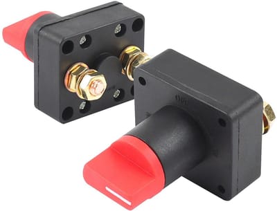 Accuschakelaar 300 A - Hoofdschakelaar, Isolator en Accessoire voor Boot en Auto