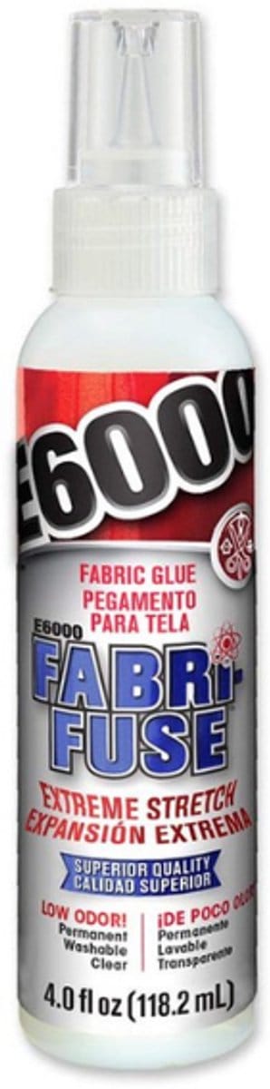 E6000 Fabri-Fuze Textiellijm 118 ml – Wasbaar, Flexibel & Sterk – Lijm voor Stof, Vilt, Kleding, Leer, Hout en Glas – Transparant & Zuurvrij