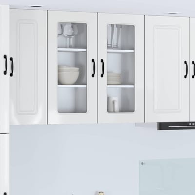 vidaXL - Vaatwasserpaneel - Kalmar - Hoogglans - wit - 40 - x - 31 - x - 80 - cm