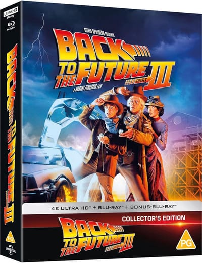 Back to the Future 3 - Limited Collector's Steelbook - 4K Ultra HD + Blu-ray - Import