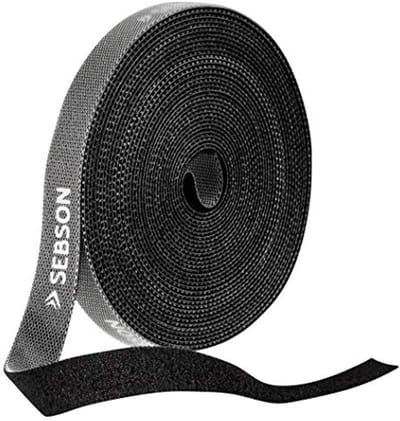 Herbruikbare Velcro Kabelbinder Roll 12mm x 15m – Variabele Sluiting voor Kabels