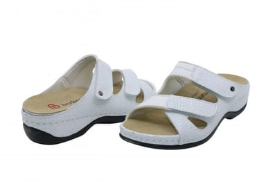 Berkemann Slippers - Berkemann janna weiss stretch slipper