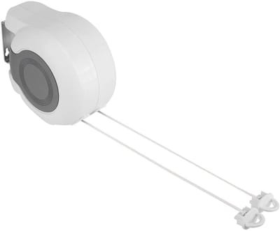 Dailygoods- Waslijn Uittrekbaar - Wanddroogrek - 2x 13 Meter - Duurzaam - Ruimtebesparend - Eenvoudig te Installeren - Drooglijn