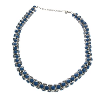 Behave - Gekleurde Tonnetjes Ketting - Trendy Accessoire voor Dames