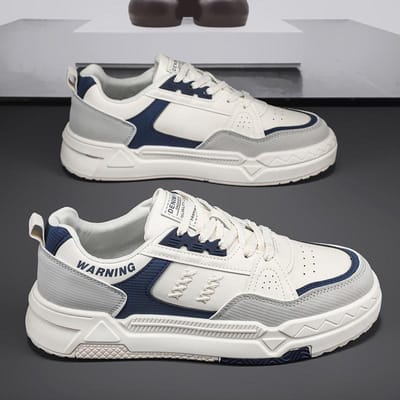 Heren Skateschoenen Platform Mode Design Veterschoenen Comfortabele Vulkaniseerde Schoenen Casual Sneakers Studentenschoen 39 gray