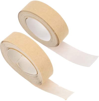 Dailygoody - Lampenkap - Stoffen lampafdekking - Ideaal voor doe-het-zelf - 2 rollen - Zelfklevend tape - Geschikt voor tafellampen - 500 cm