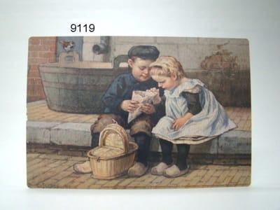 Placemat Ot en Sien – Suiker Halen – 29 x 41,5 cm – Kunststof – Cornelis Jetses